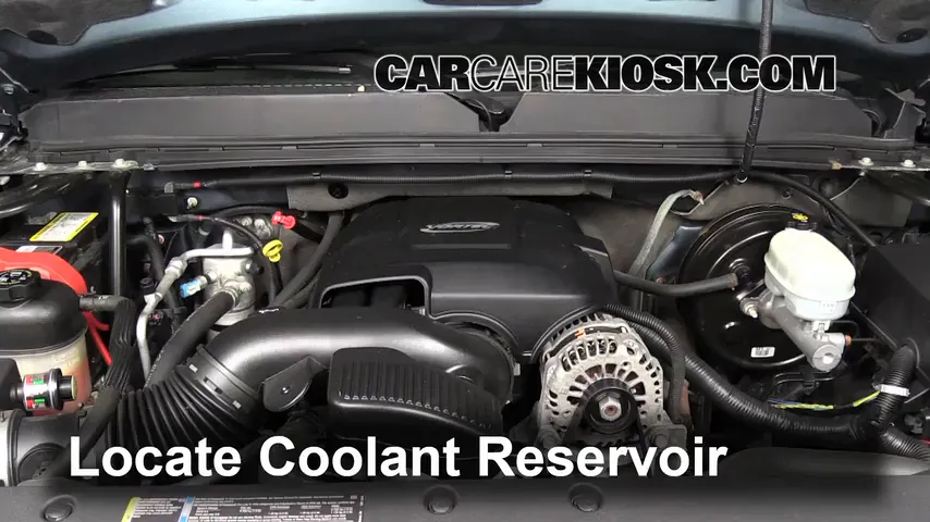 2007 GMC Sierra 1500 SLE 4.8L V8 Extended Cab Pickup (4 Door) Coolant (Antifreeze) Flush Coolant